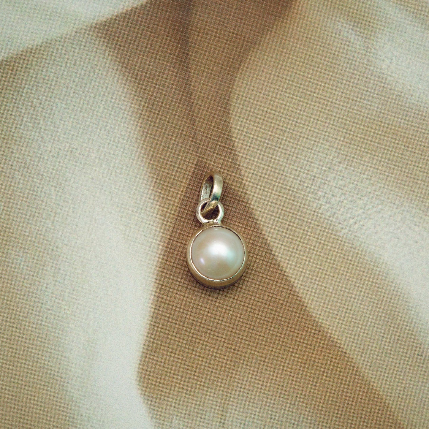 Pearl Pendant in 925 Silver | Natural & Certified | Unisex Both for Men & Women